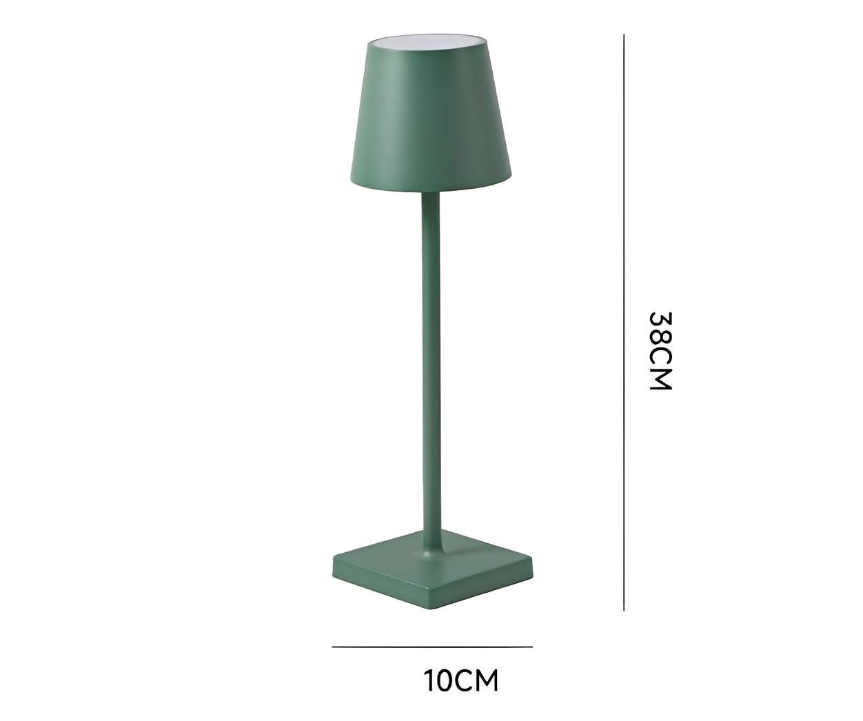 Isla – Lampe de table LED en aluminium rechargeable