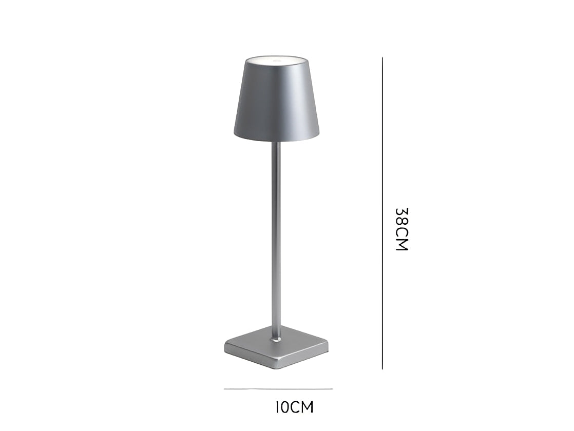 Isla – Lampe de table LED en aluminium rechargeable