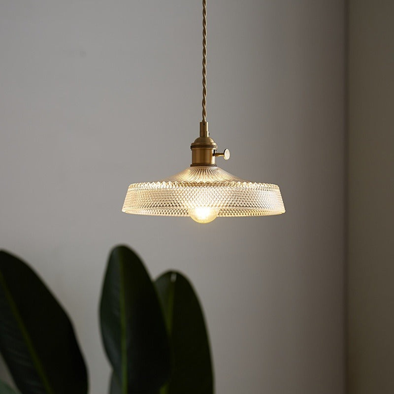 Aiko – Lampe de plafond en verre japonais