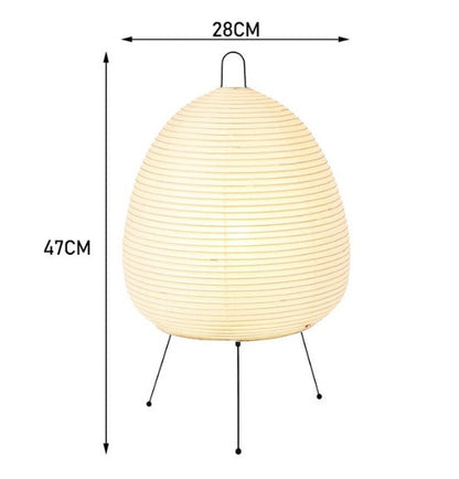 Washi – Lampe de Table Japonaise