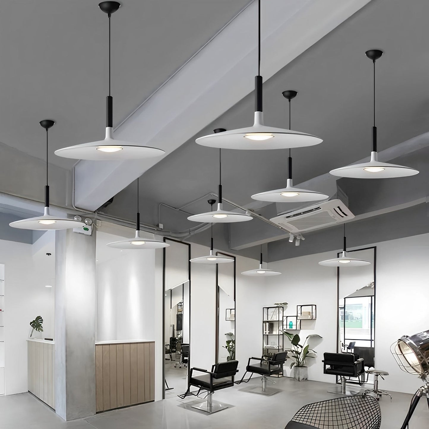 Zira – Suspension de luxe moderne en forme d'OVNI