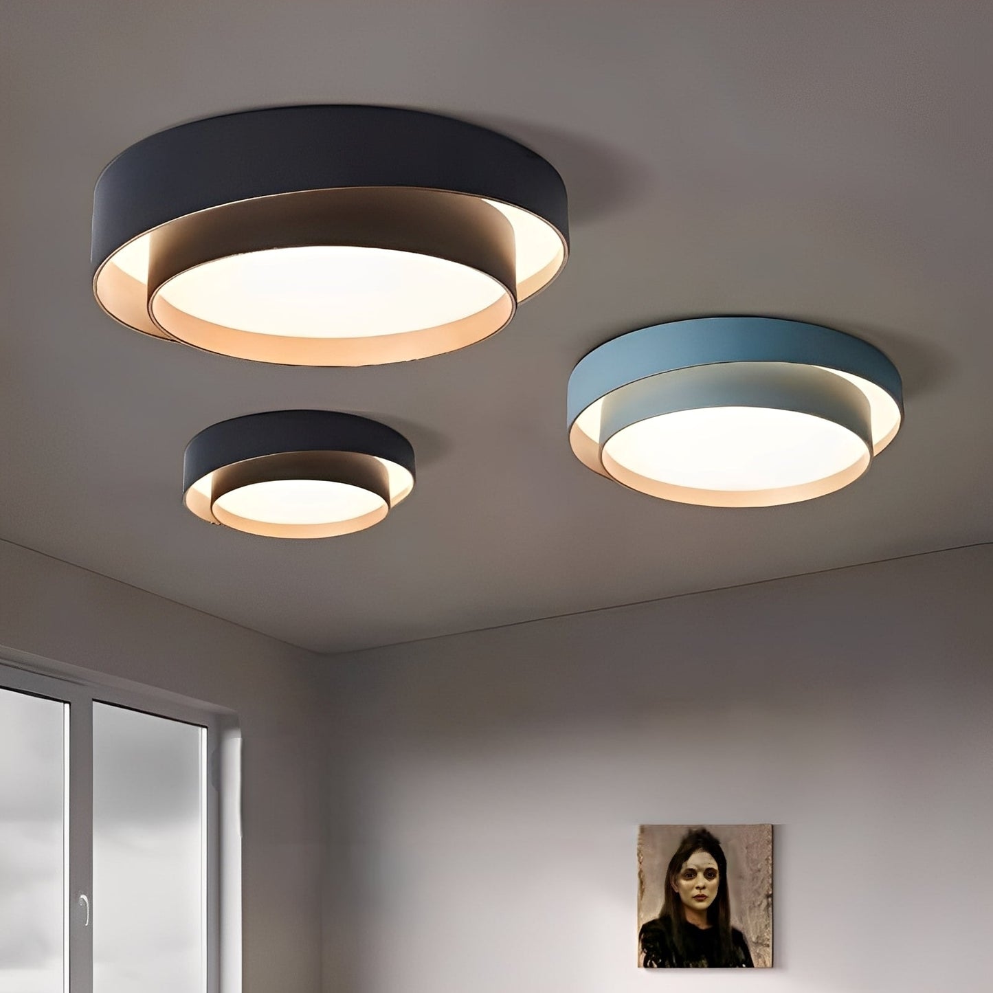 Ciara – Lampe de Plafond LED Minimaliste