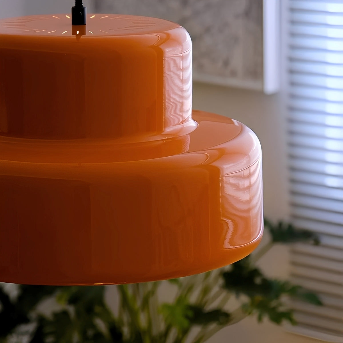 Olenya – Suspension Orange Vintage Nordique