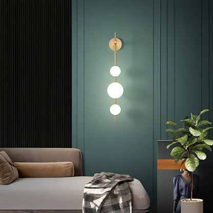 Neil – Applique Murale Sphérique Verticale