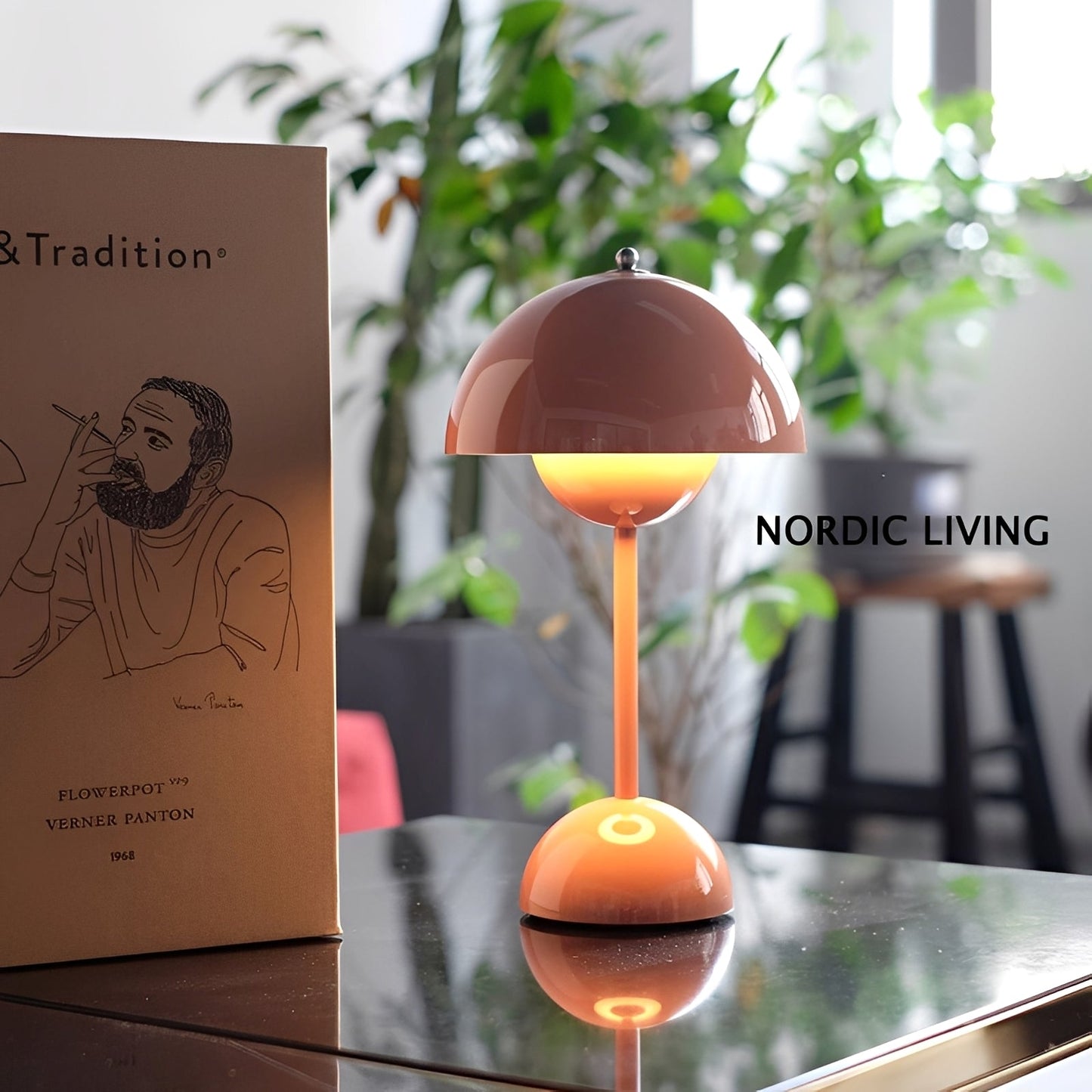 Tavira – Lampe de table LED au design rétro