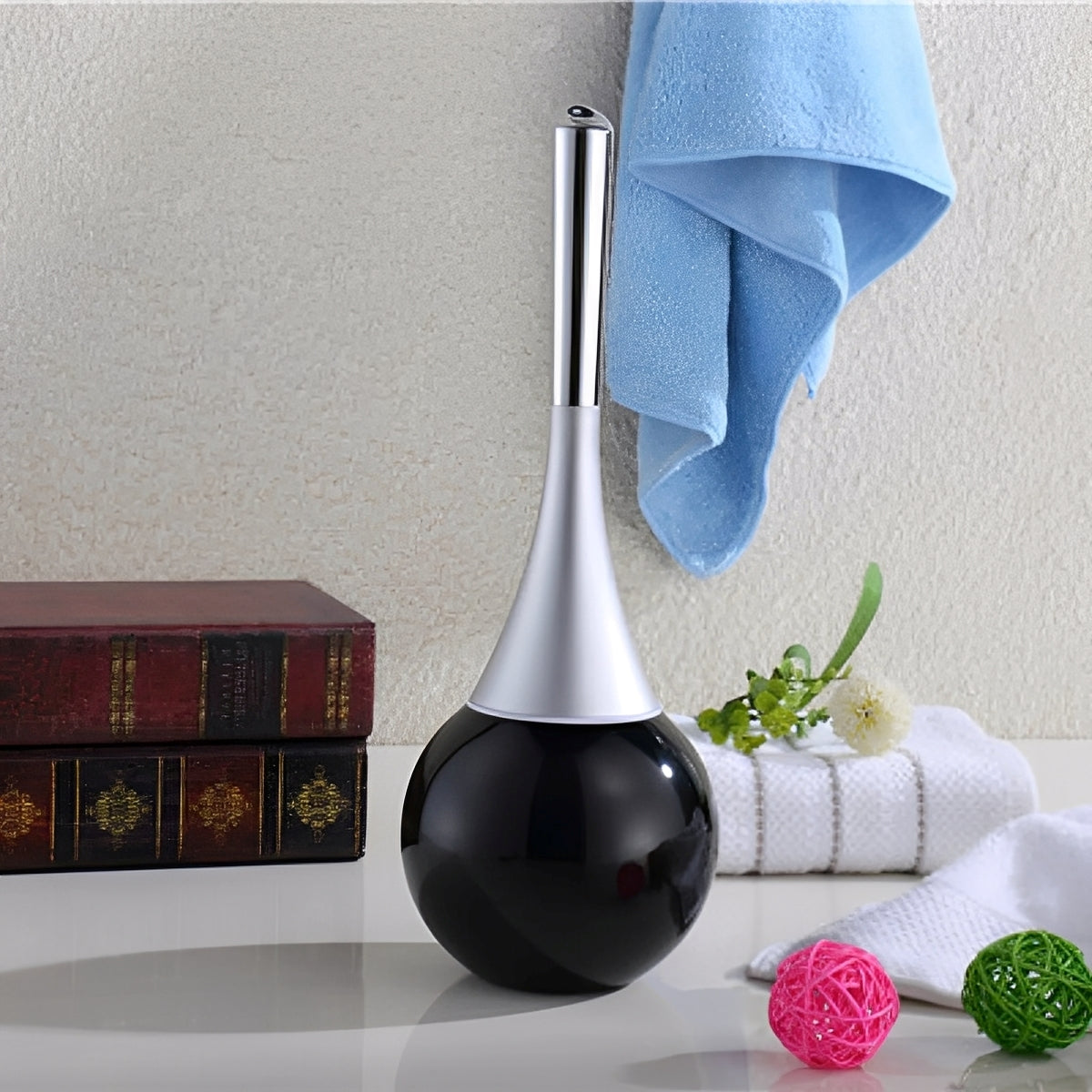 Hygie – Ensemble de porte-brosse WC moderne