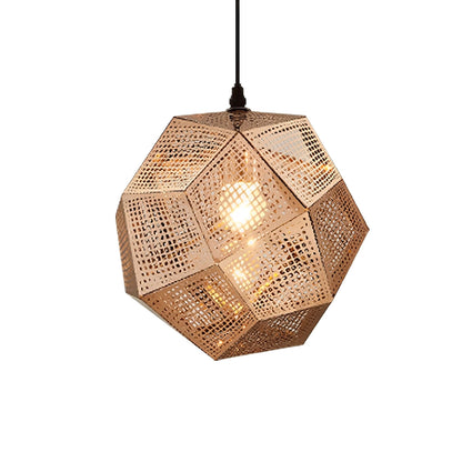 Celeste – Suspension géométrique avec structure en grille