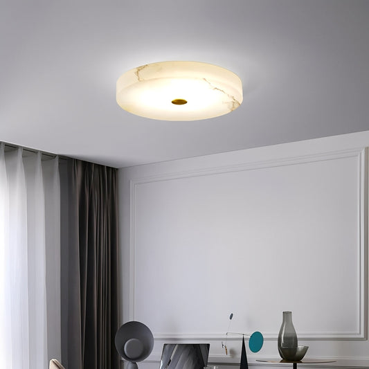 MarmoLux – Plafonnier Moderne Minimaliste en Marbre