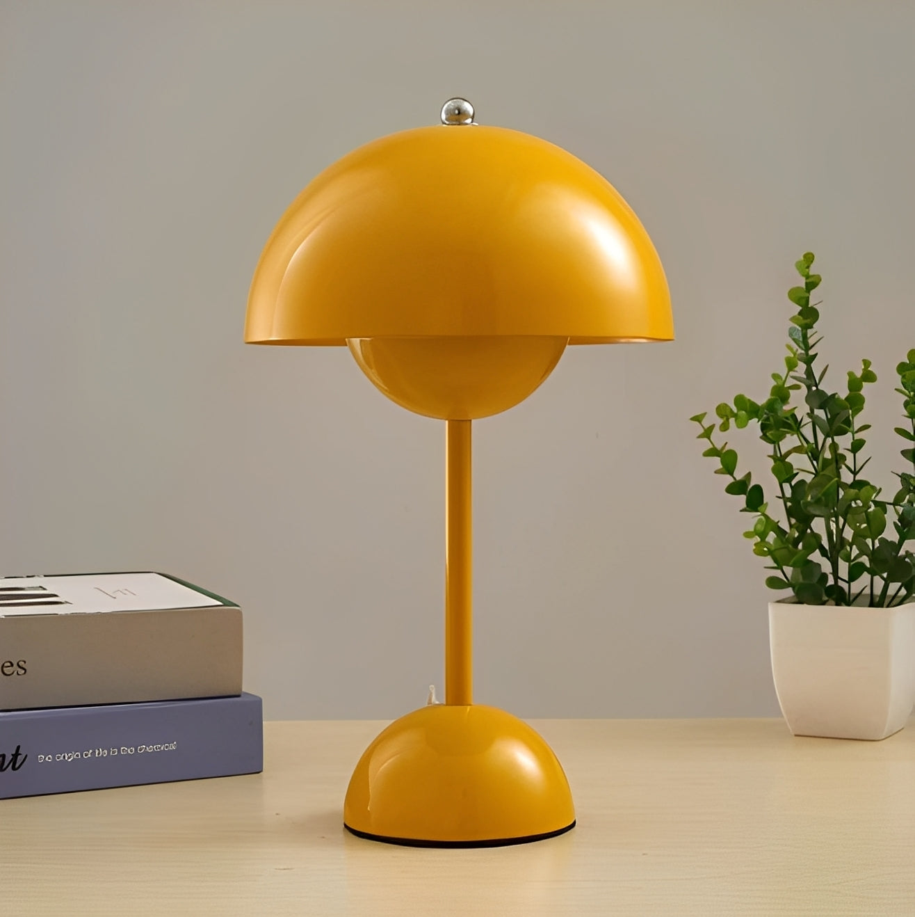 Mona – Lampe de Table Champignon Rechargeable