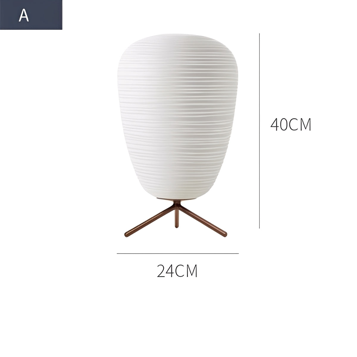 Leona – Lampe de Chevet Moderne en Verre