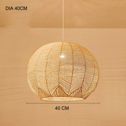 Aiko – Suspension en rotin Zen japonaise