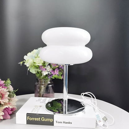 Vionna – Petite Lampe de Table en Verre