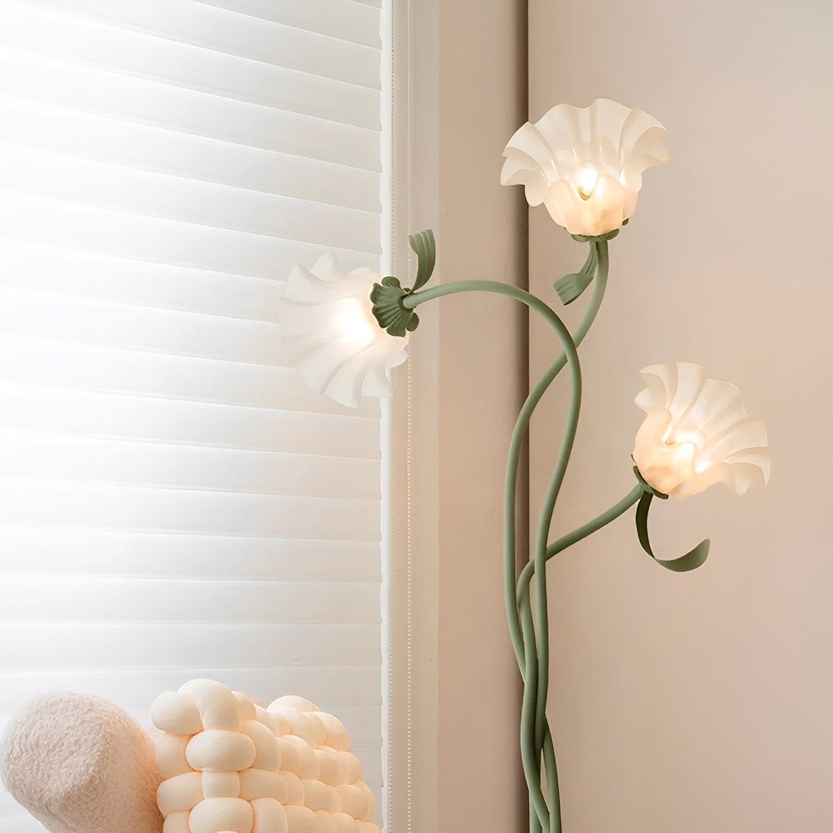 Gracie – Lampe sur pied rétro pastorale