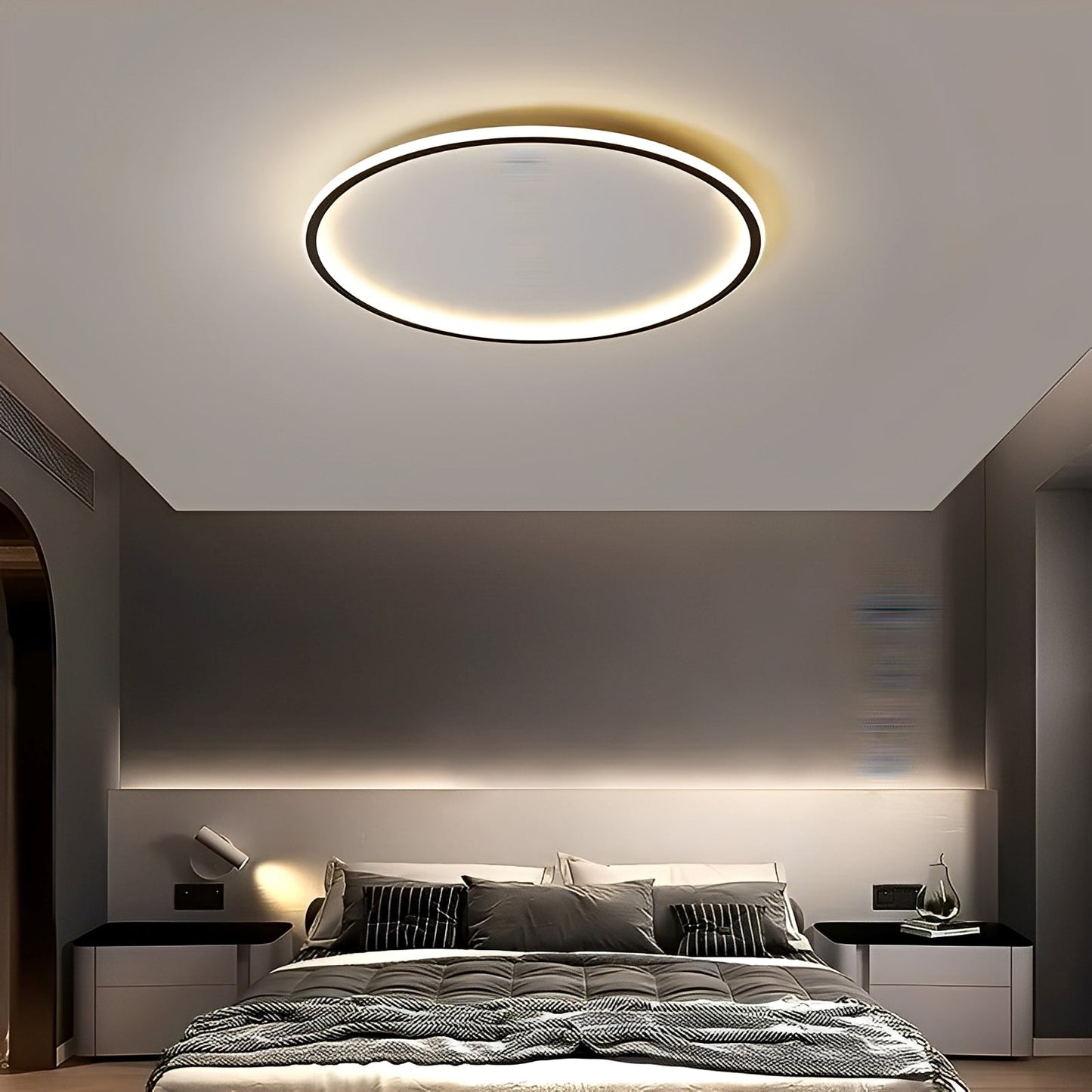 Asahi – Lampe LED ronde minimaliste