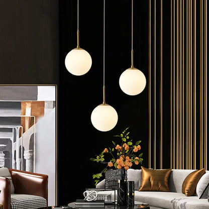 Cena – Suspension en verre pour la chambre