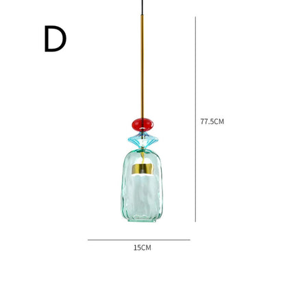Marlene – Suspension rétro au design macaron
