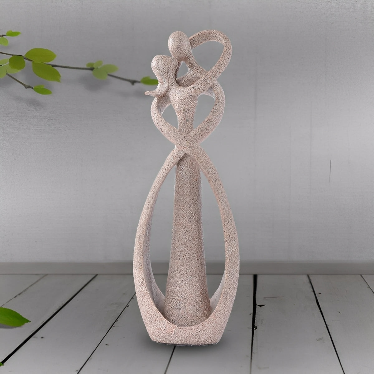 Nerio – Sculpture en résine abstraite