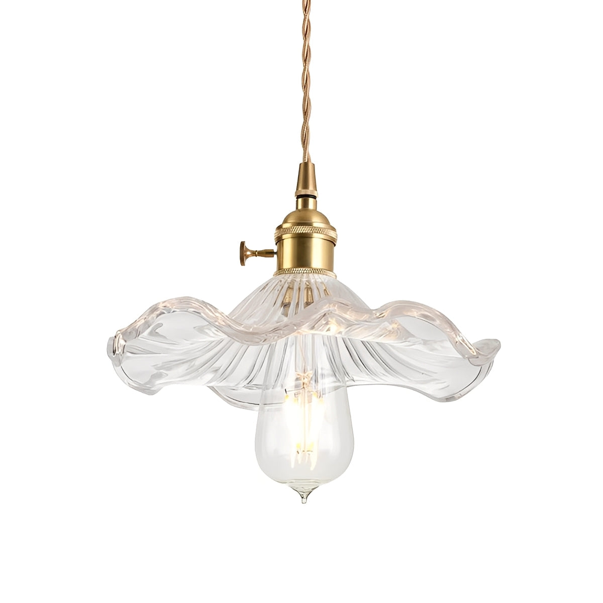 Noelle – Suspension en Verre Rétro