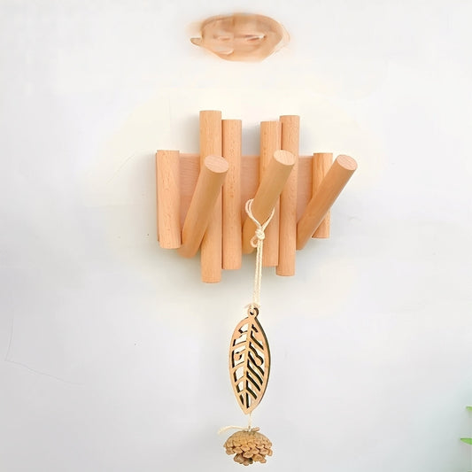 Elias – Crochet en bois de hêtre