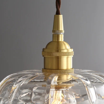 Prismelle – Plafonnier LED minimaliste en verre pour espaces de vie élégants