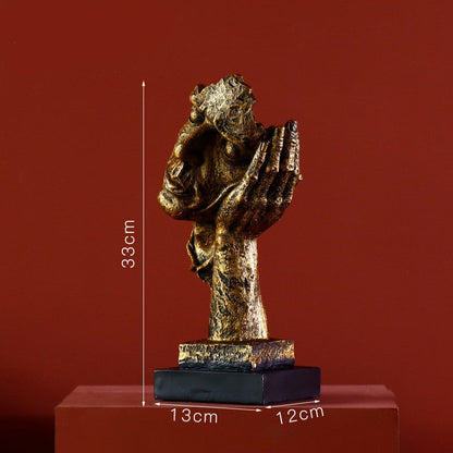 Roj – Figurine de décoration dorée