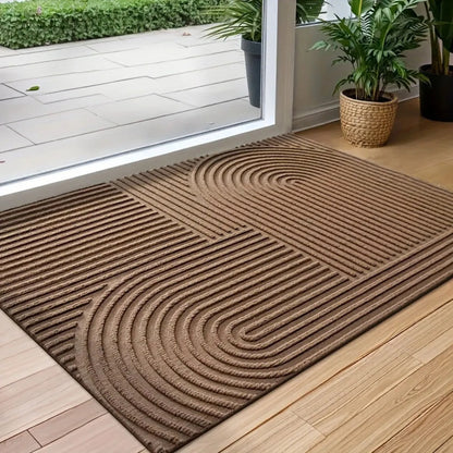 Janora – Tapis de porte moderne en velours