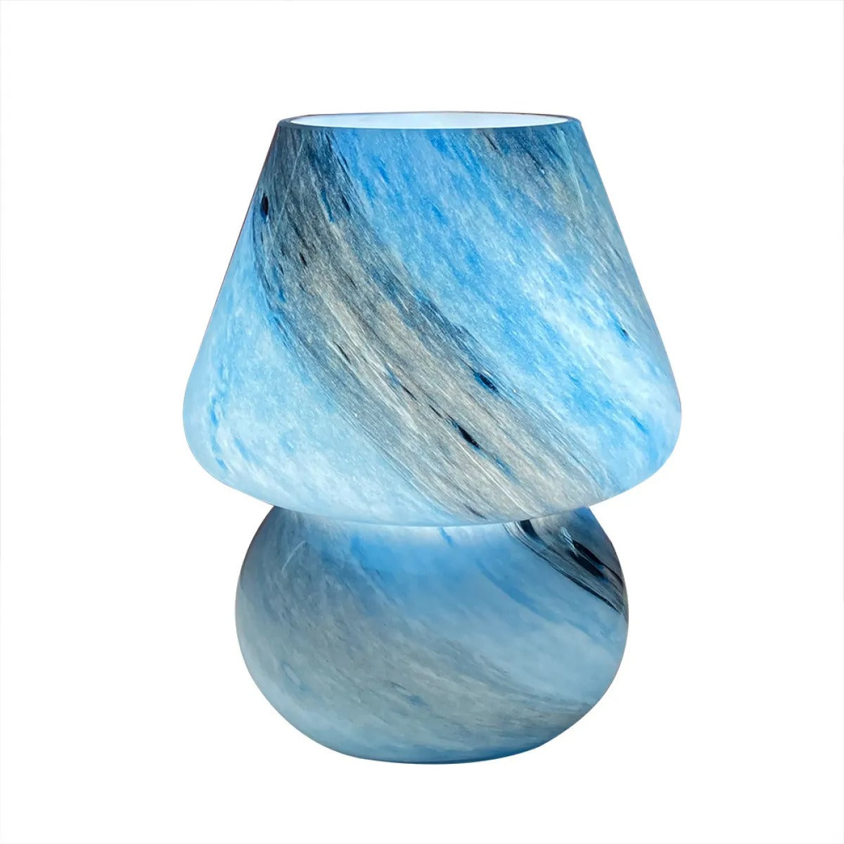 Yuna – Lampe Champignon en Verre Fait Main