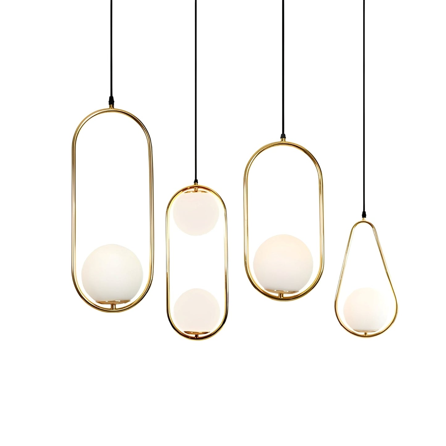 Lumi – Plafonnier nordique rond design Magic Bean