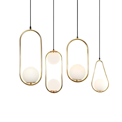 Lumi – Plafonnier nordique rond design Magic Bean