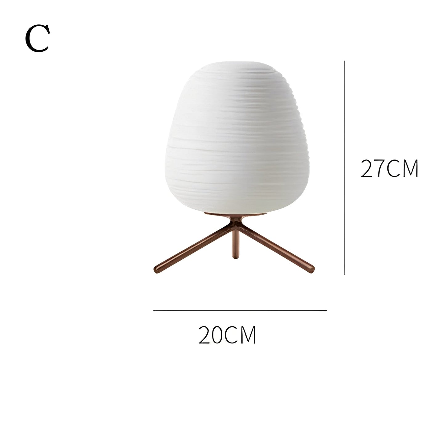 Leona – Lampe de Chevet Moderne en Verre