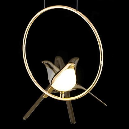 Emilia – Lustre Oiseau Magpie Minimaliste