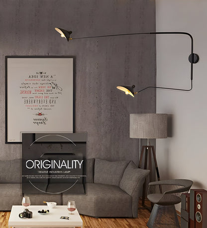 Aurelio – Applique Murale Moderne avec Bras Articulé