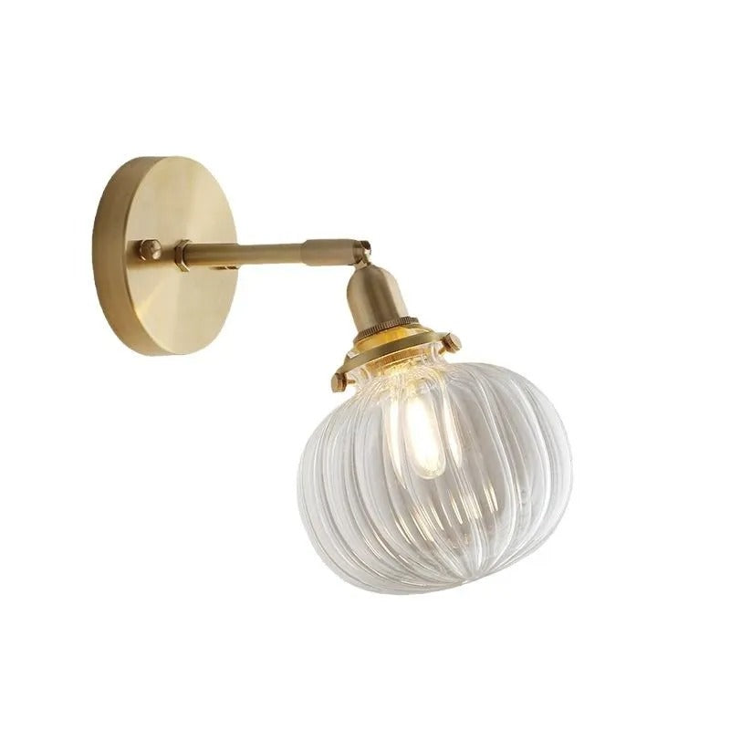 Aveline – Applique Murale en Verre Structuré