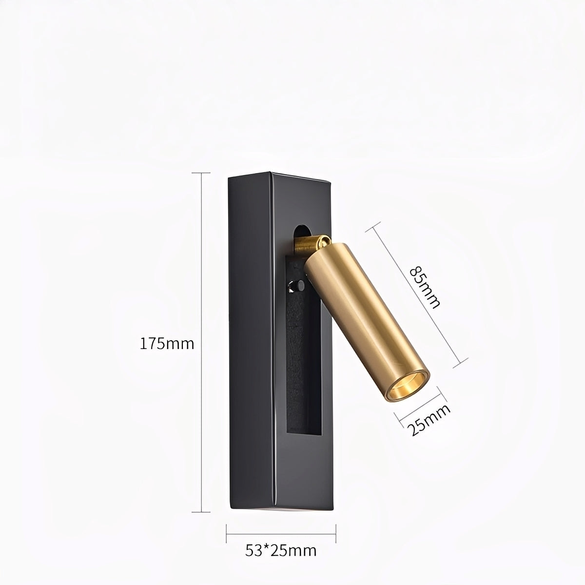 Riley – Applique murale LED de lecture américaine