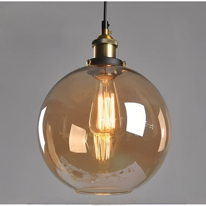 Norvella – Suspension en verre rétro nordique