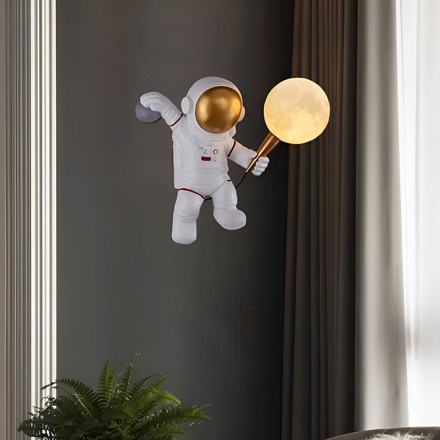 Astrolino – Lampe murale créative d'astronautes