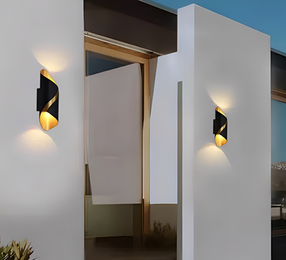 Aris – Moderne applique murale LED extérieure