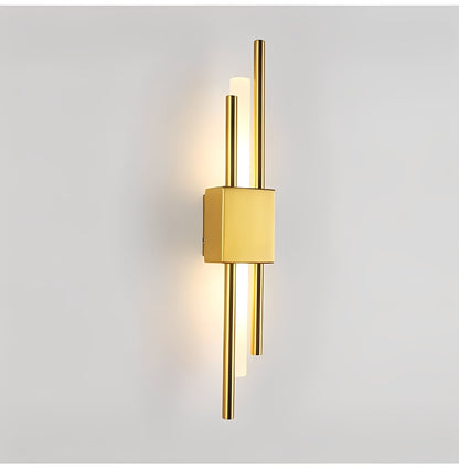 Elena – Lampe murale en cuivre avec abat-jour