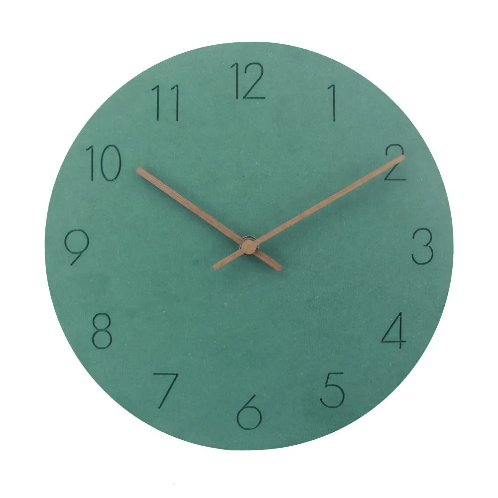 Nork – Horloge murale minimaliste en bois