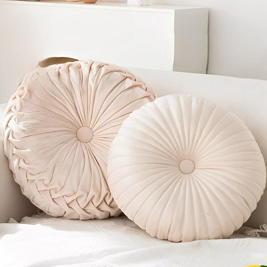 Rikka – Coussin rond en forme de citrouille