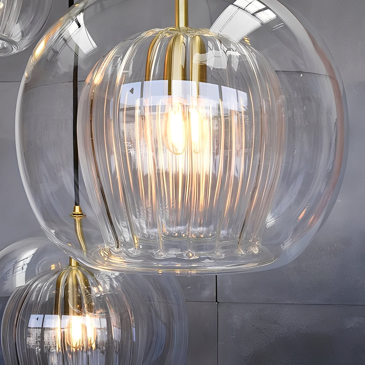 Mira – Suspension en verre simple