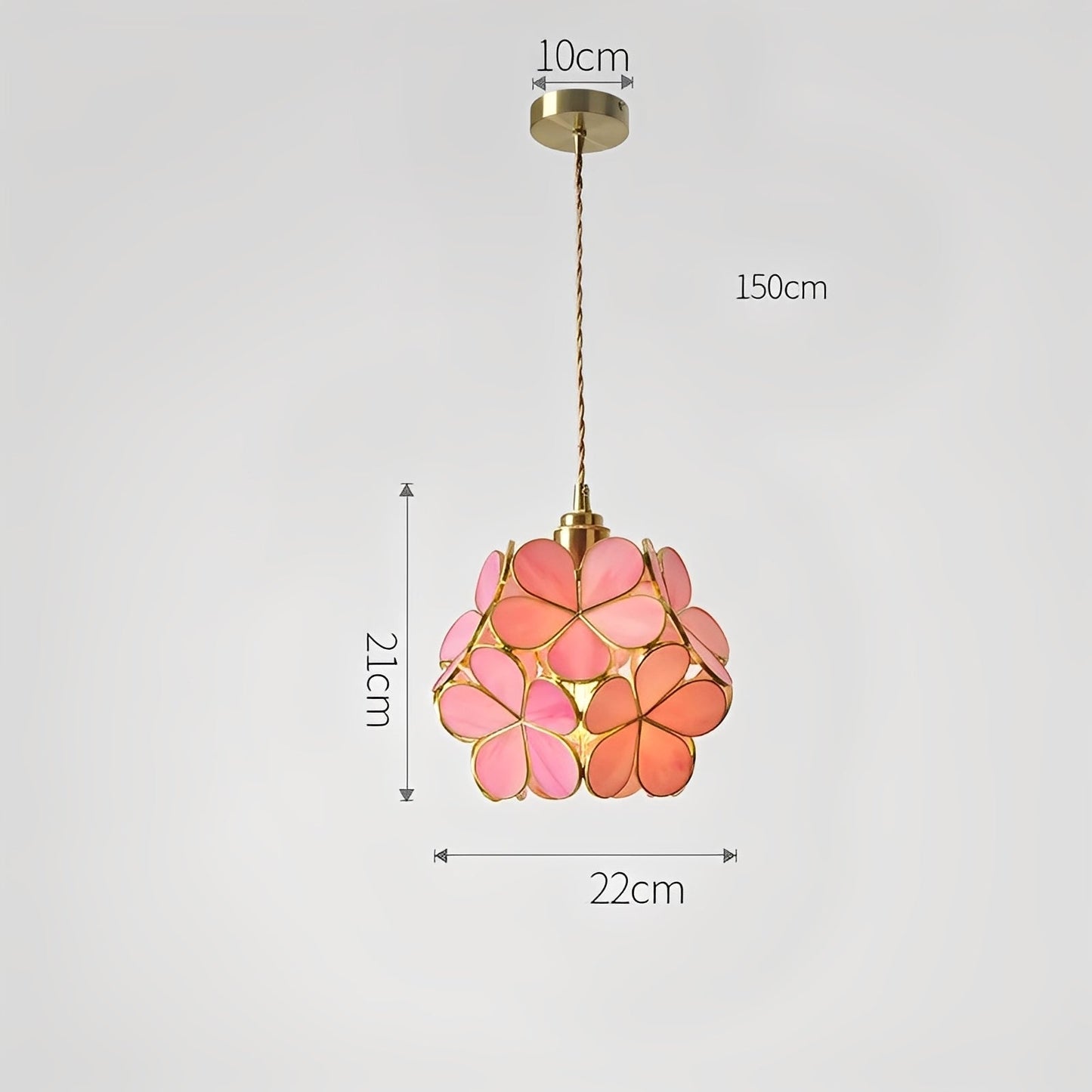 Floyem – Lampe Suspendue Fleurs Européennes