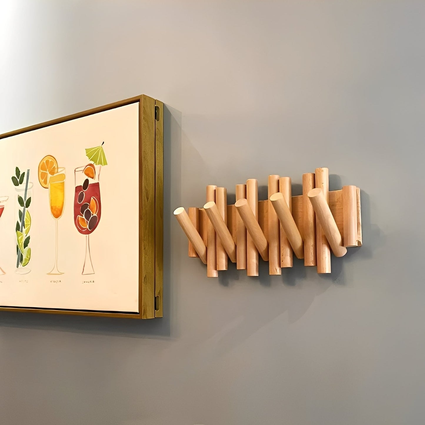 Elias – Crochet en bois de hêtre