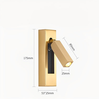 Riley – Applique murale LED de lecture américaine