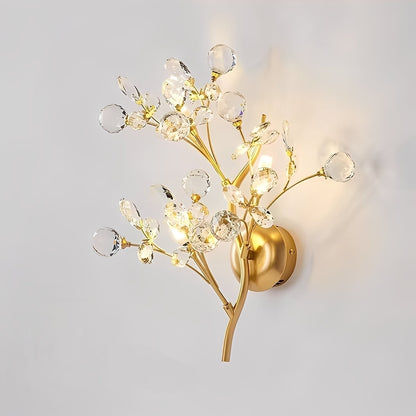 Zuko – Lampe Murale en Cristal au Design en Branche