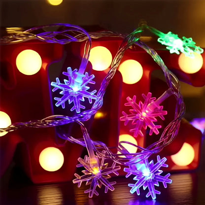 Eira – Guirlande lumineuse flocons de neige avec télécommande
