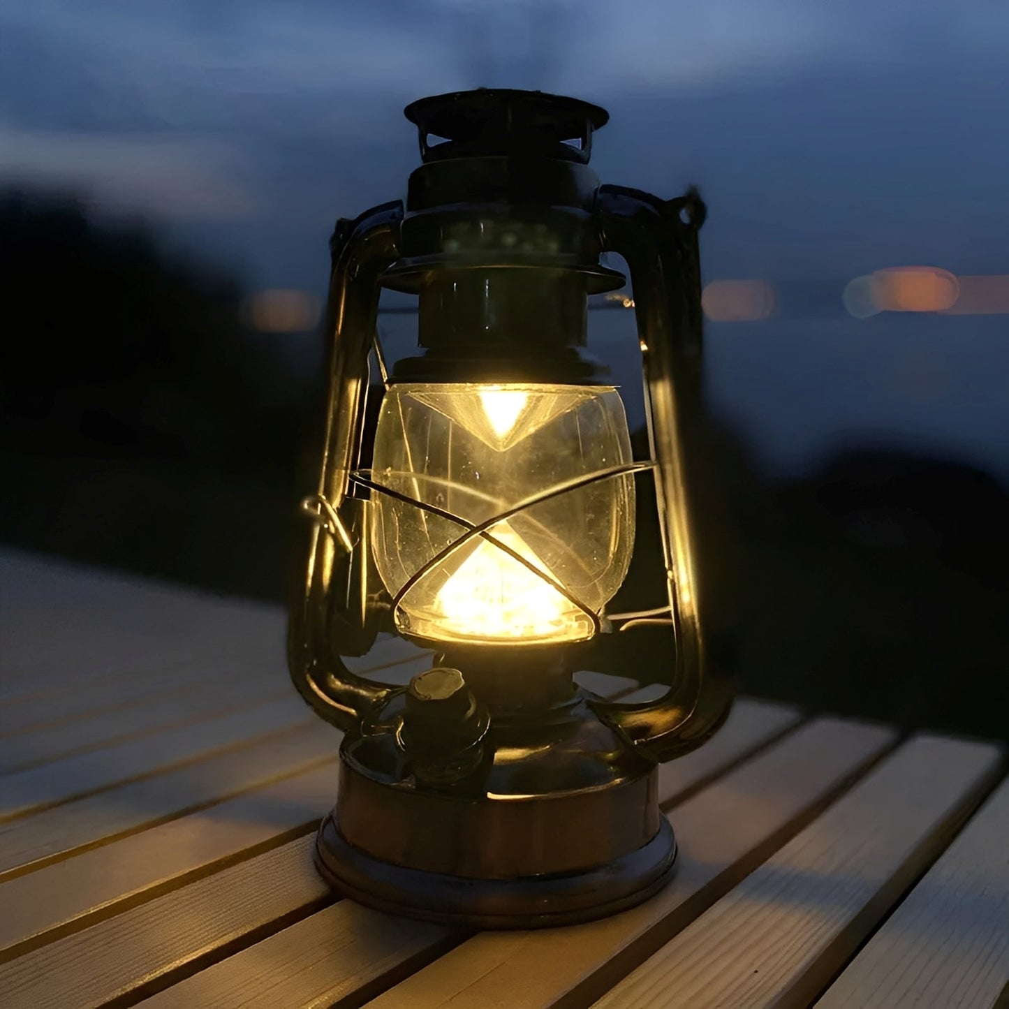 Arden – Lanterne de camping rétro LED avec batterie