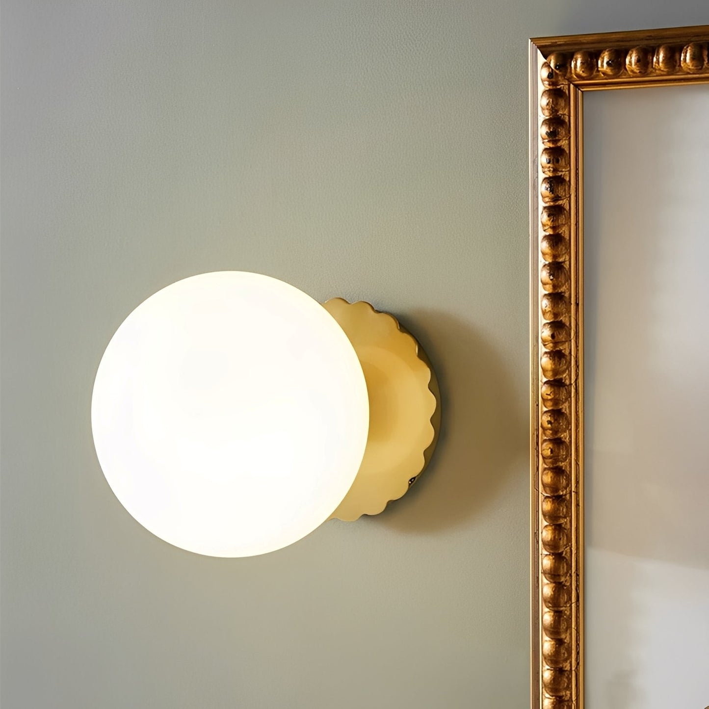 Ylva – Lampe murale en verre pour salon et chambre