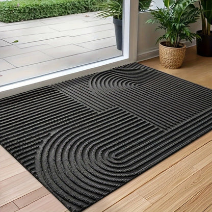Janora – Tapis de porte moderne en velours