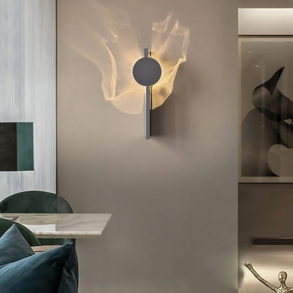 Miyoko – Applique Murale Moderne Ondulée en Acier Inoxydable